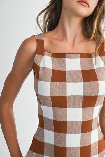 Gingham Top