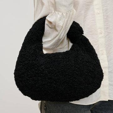 Sherpa Shearling Shoulder Bag