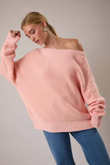 Funnel Neck Sweater Top