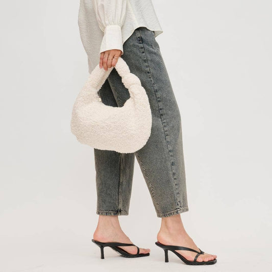 Sherpa Shearling Shoulder Bag