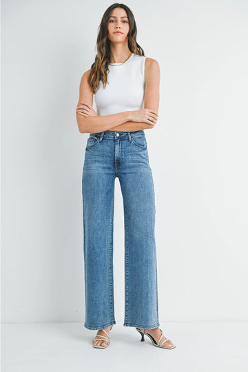 Just Black Denim Wide Leg Jeans