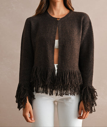 Fringe Cardigan