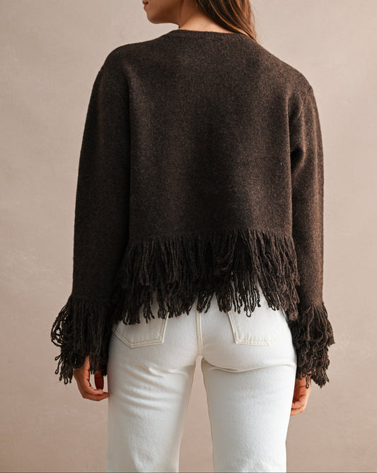 Camilla Fringe Cardigan