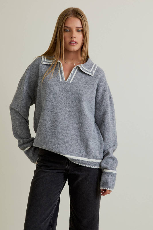 Knit Sweater Top