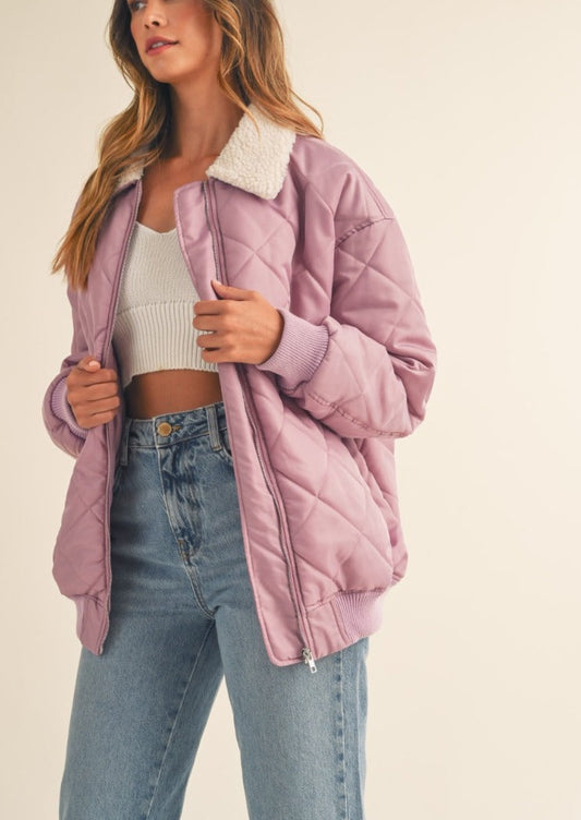 Oversized Quilted Jacket